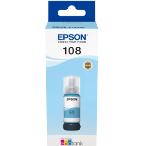 EPSON 108 LIGHT CYANINK CARTRIDGE