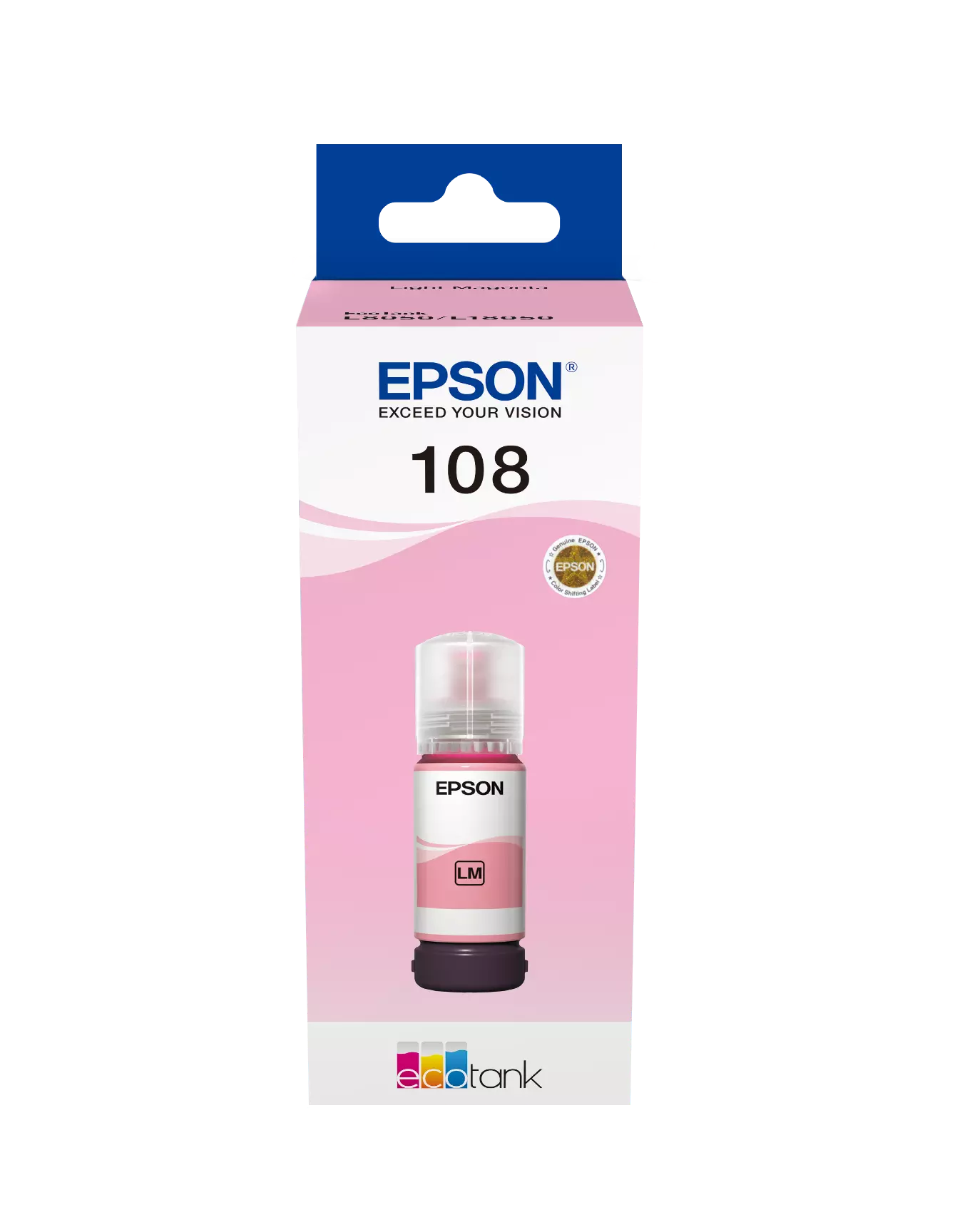EPSON 108 LIGHT MAGENTA INK CARTRIDGE