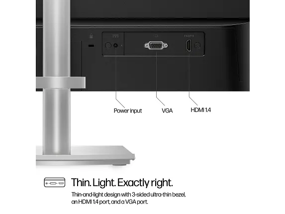 HP 524SH SERIES 5 23.8″ FHD HEIGHT ADJUST MONITOR - Image 5