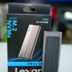 LEXAR E300 NVMe M.2 SSD ENCLOSURE