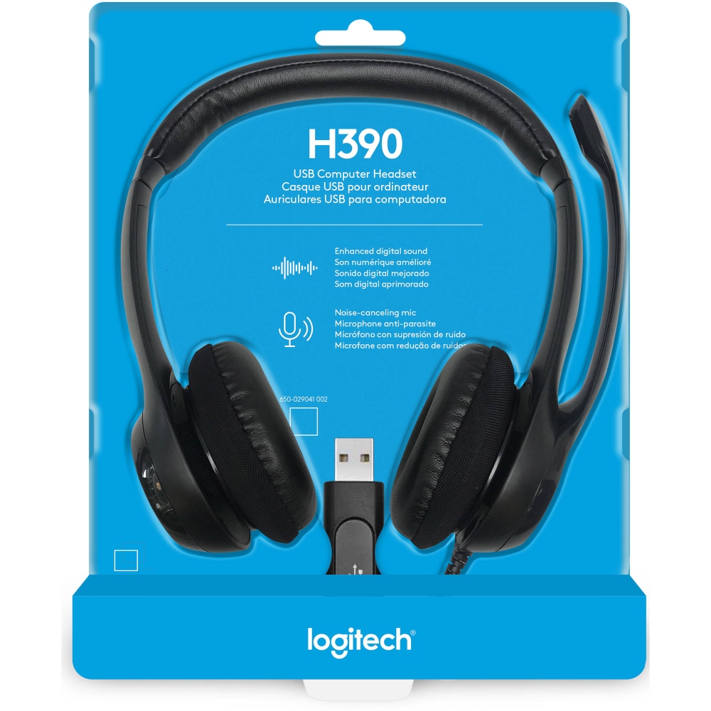 LOGITECH H390 USB HEADSET - Image 2