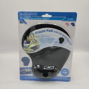 MOUSE PAD F-02 WITH GEL WRIST SUPPORT
