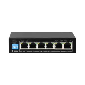 D-LINK 16-PORT GIGABIT LONG RANGE 250M POE+ SMART SWITCH WITH 16 POE PORTS, 2 SFP PORTS – DGS-F1210-18PS