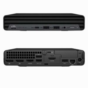 HP Pro Mini 400 G9 Core i3 13100T Desktop - 8GB DDR4, 256GB SSD.